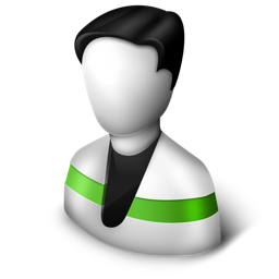User Green Icon 256x256 png
